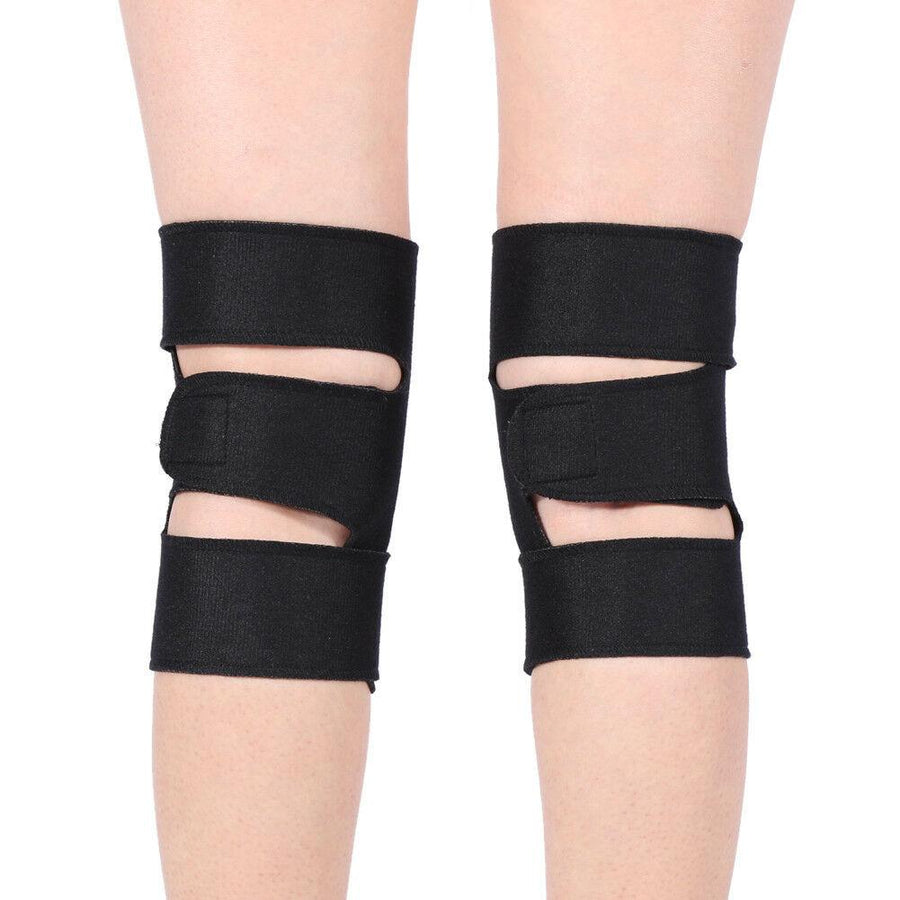 Pink Iolaus Pair Self-Heating Magnetic Knee Pads Knee Brace Support Belt | 60071-0XX