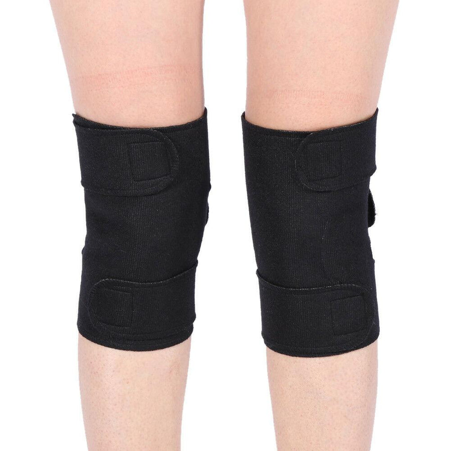 Pink Iolaus Pair Self-Heating Magnetic Knee Pads Knee Brace Support Belt | 60071-0XX