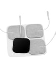 4Pcs Reusable Self Adhesive Replacement Electrode Pads For TENS/EMS Unit Muscle Relieve Electrode Pads