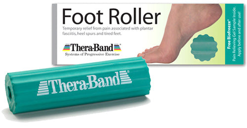 TheraBand Foot Roller Green 1.5" Dia w/ 0.5" Center – Pain Relief & Circulation