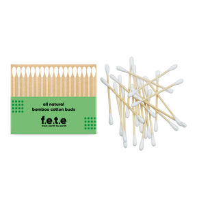F.e.t.e. - Eco-friendly Bamboo Cotton Buds (100ct 90)