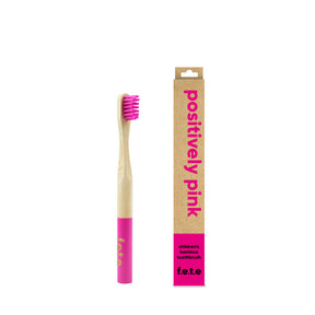 F.e.t.e. - Child Bamboo Toothbrush Pink (1ct 200)