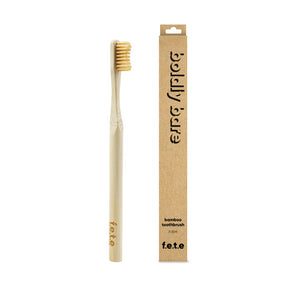 F.e.t.e. - Bamboo Toothbrush Boldly Bare Natur (1ct 200)