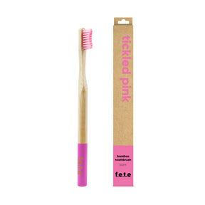 F.e.t.e. - Bamboo Toothbrush Tickled Pink Soft (1ct 200)