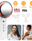 Ultrasonic Body Shaping Machine 3 in 1 Multifunctional EMS Infrared Massager Fat Remover For Belly Waist Leg Arm Skincare