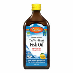 Carlson Laboratories - Very Finest Fish Oil - Lemon (500ml 8)