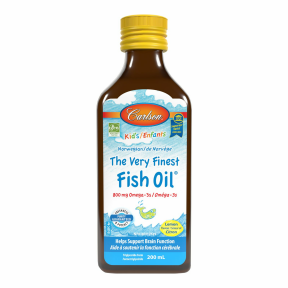 Carlson Laboratories - Very Finest Fish Oil Kids - Lemon (200ml 1)
