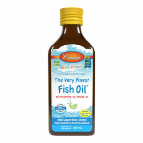 Carlson Laboratories - Very Finest Fish Oil Kids - Lemon (200ml 1)
