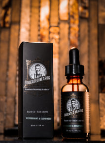 Educated Beards - Beard Oil Peppermint Cedarwood (30ml 1)