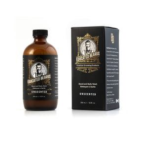 Educated Beards - Beard & Body Wash Unscented (250ml 1)