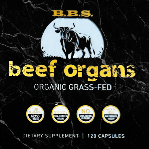 Wholesale Grass-Fed Beef Organ Capsules – Liver, Heart, Spleen, Kidney & Pancreas, Nutrient-Dense Superfood