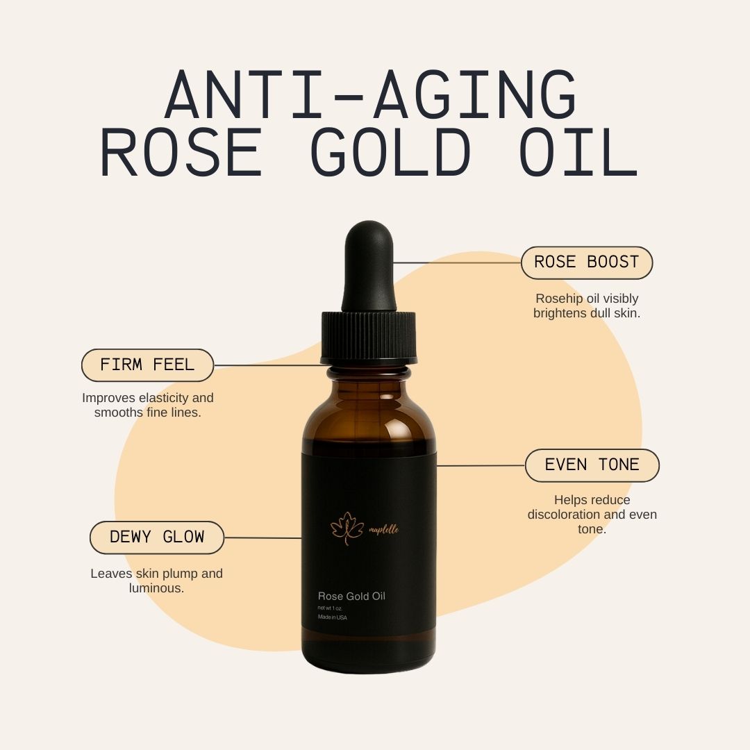 Anti-Aging Rose Gold Oil