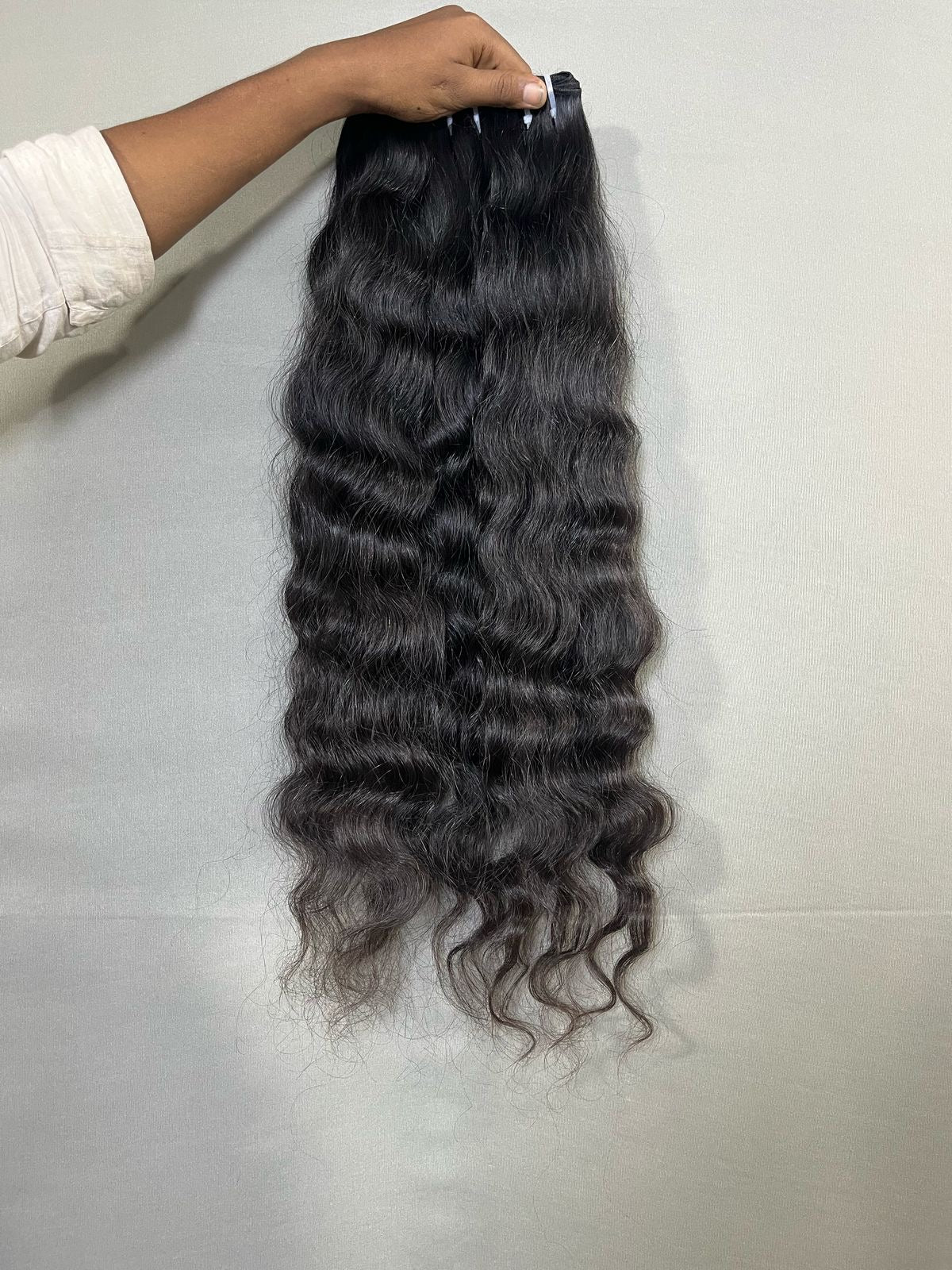 Indian Raw Curly Human Hair Bundles   "“ 100% Unprocessed & Natural