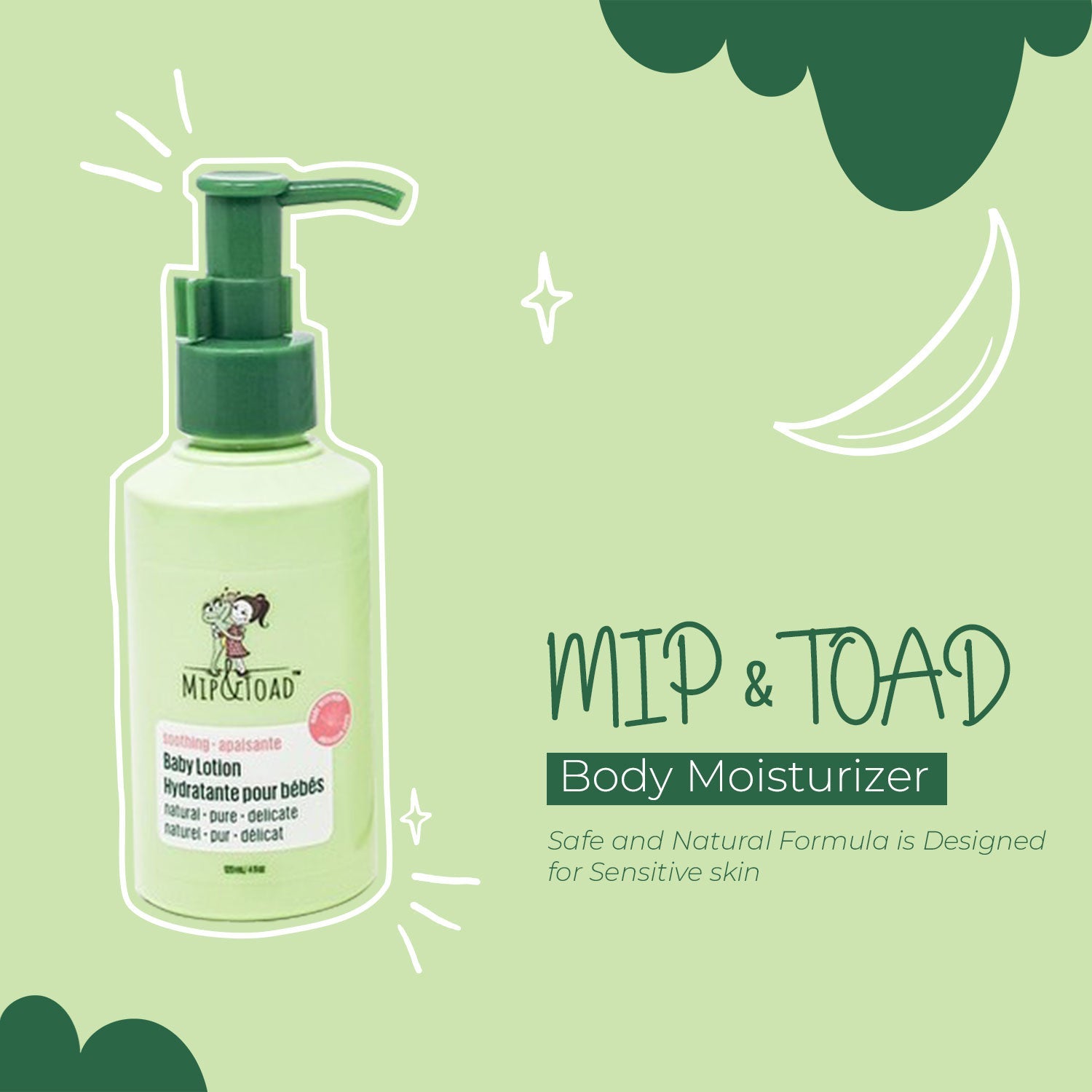 Baby Lotion – Gentle & Nourishing for Sensitive Skin, Enriched with Botanicals