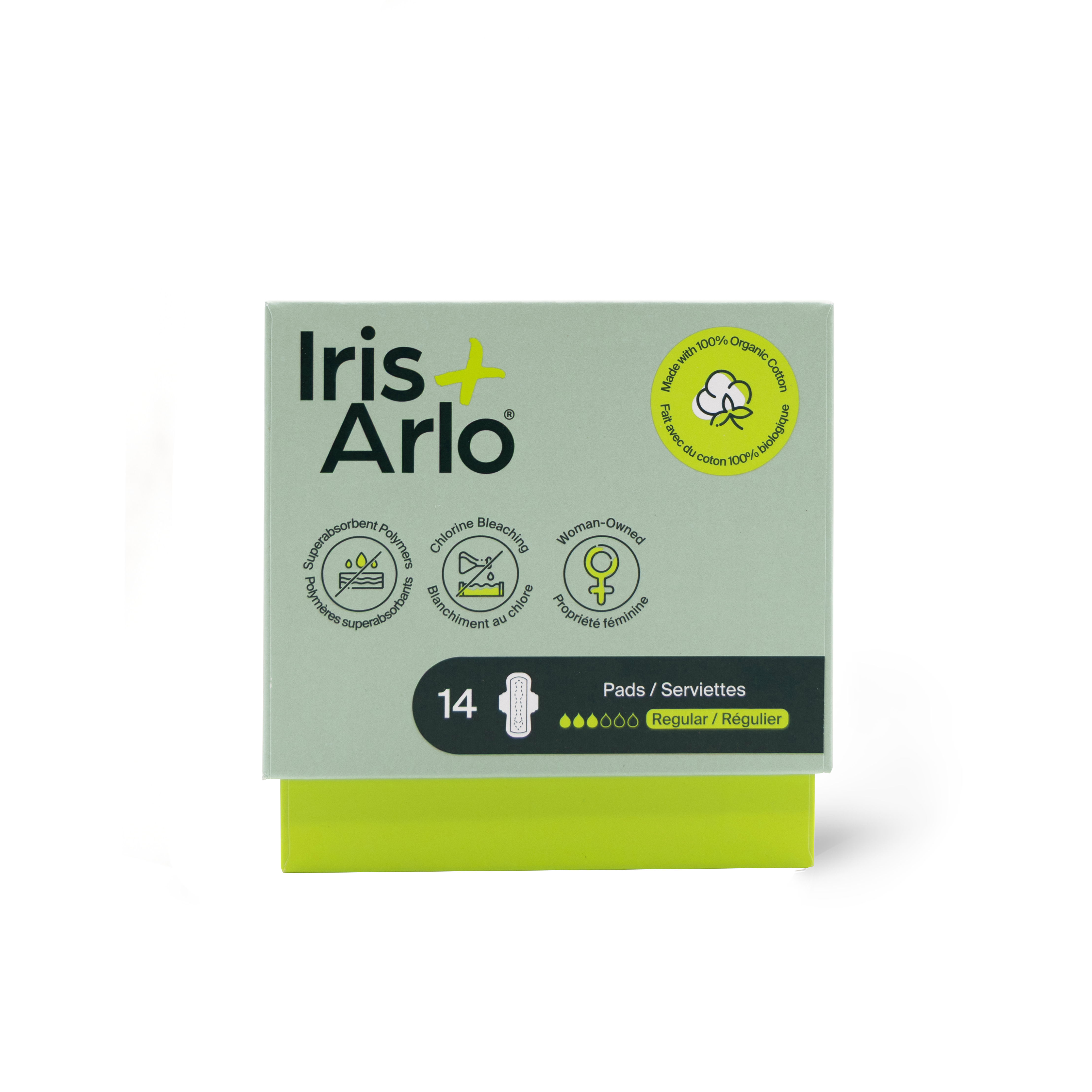 100% Organic Cotton Daily Pads
