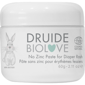 DRUIDE Laboratories - Baby No Zinc Paste Diaper Rash (60g 30)