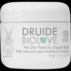 DRUIDE Laboratories - Baby No Zinc Paste Diaper Rash (60g 30)