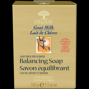DRUIDE Laboratories - Balancing Soap, Goat Milk & Almond (100g 28)