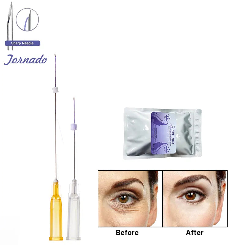 Hot Sell High Quality Tornado Thread 26/27G PDO PCL PLLA Thread For Lip Contour