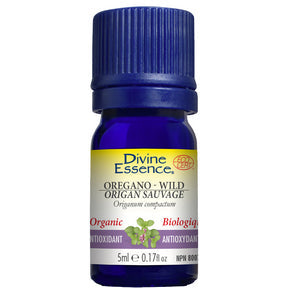 Divine Essence - Oregano - Wild (Organic) (5ml 6)