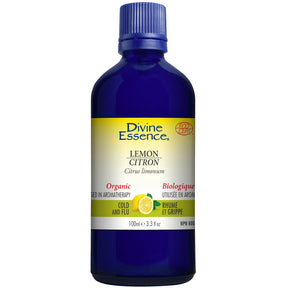 Divine Essence - Lemon (Organic) (100ml 6)