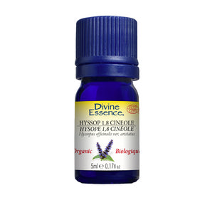 Divine Essence - Hyssop 1.8 Cineole (Organic) (5ml 6)
