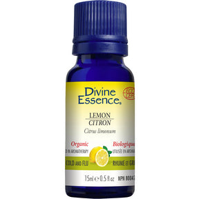 Divine Essence - Lemon (Organic) (15ml 6)