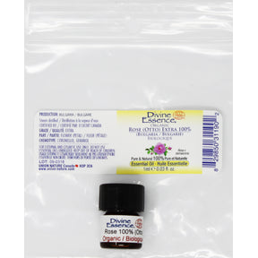 Divine Essence - Rose (Otto) Extra 100% (Organic) (1ml 1)