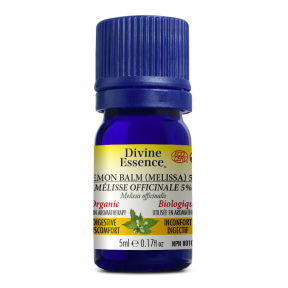 Divine Essence - Lemon Balm (Melissa) 5% (Organic) (5ml 6)