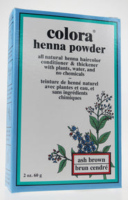 Colora Henna - Ash Brown Powder (60g 12)
