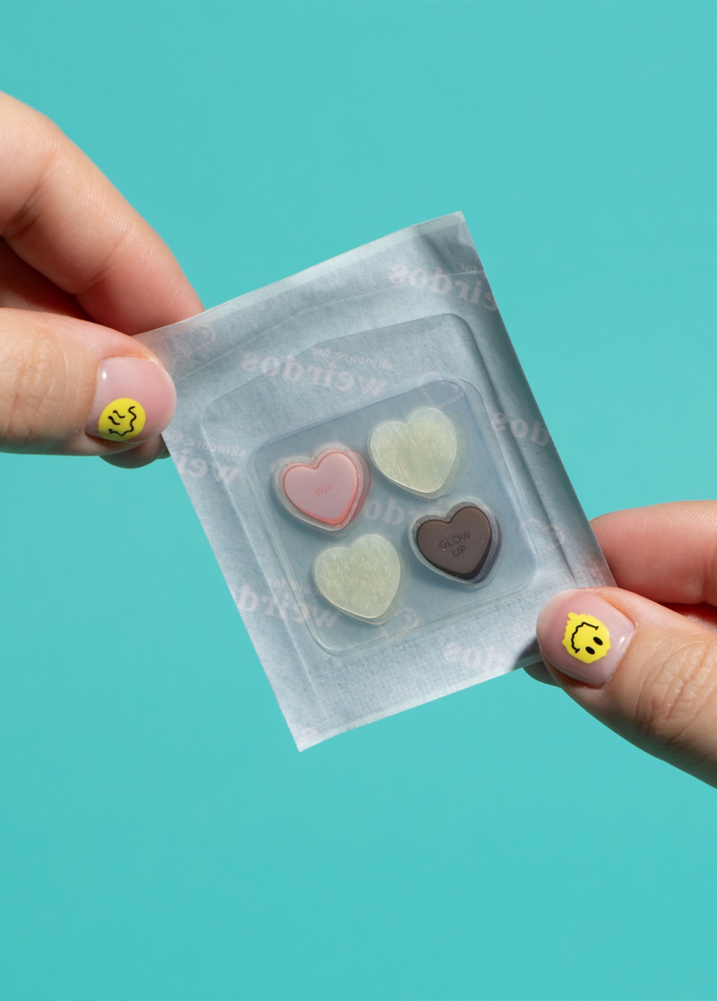 32 Healing Heart Pimple Patches – Salicylic Acid & Niacinamide Hydrocolloid Acne Patches