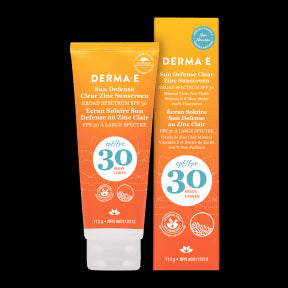 Derma E - SPF30 Clear Zinc Body Sunscreen (113g 6)