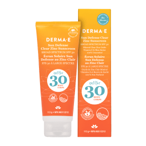 Derma E - SPF30 Clear Zinc Body Sunscreen (113g 6)