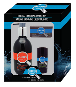 Decode - Shampoo, Deodorant & Soap Set (3pc 6)