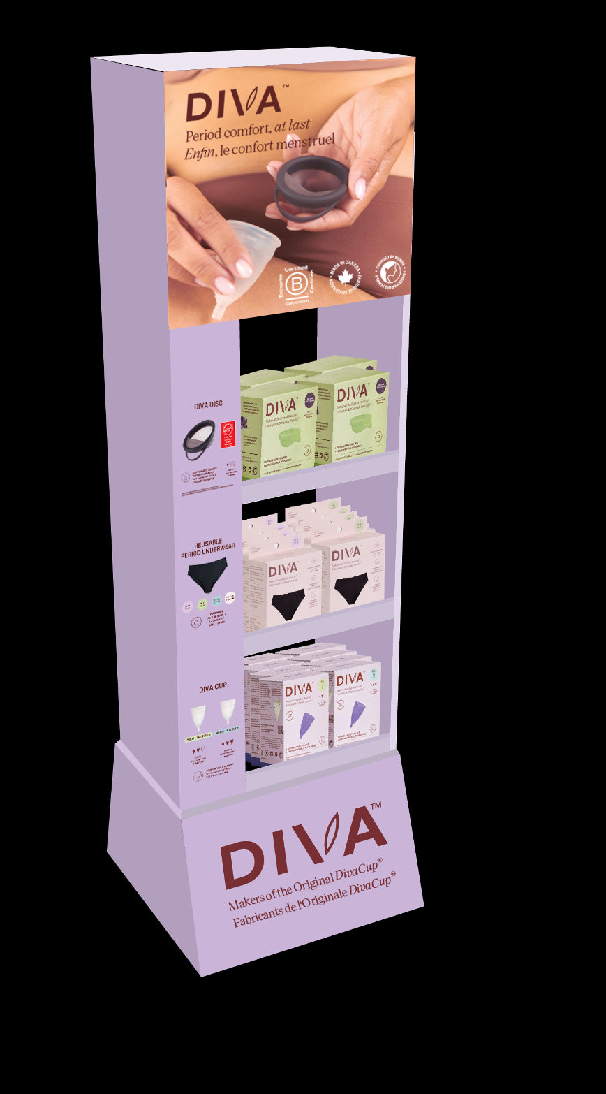 Diva International - Floorstand Display 20 units (1disp 1)