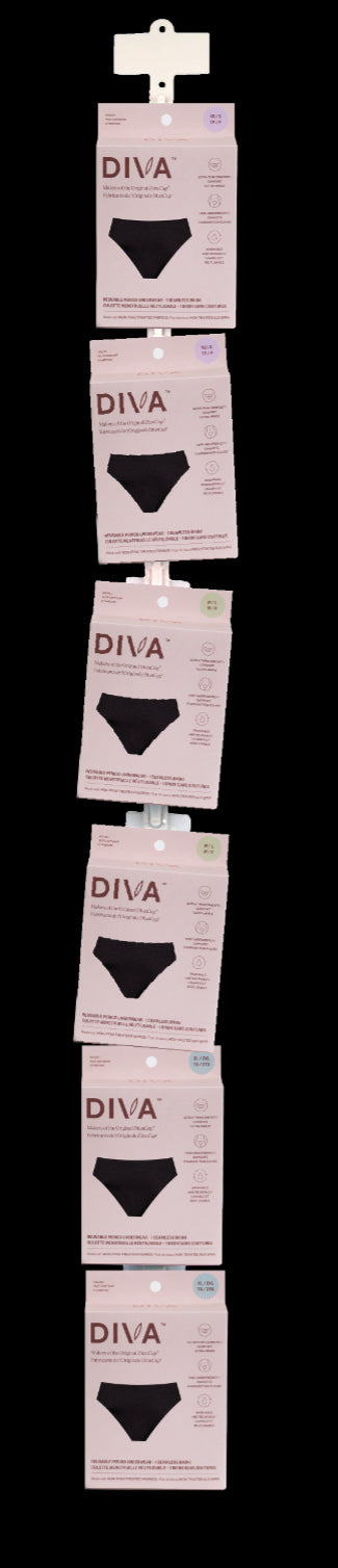 Diva International - Clip Strip Period Underwear (1) (1clstr 1)