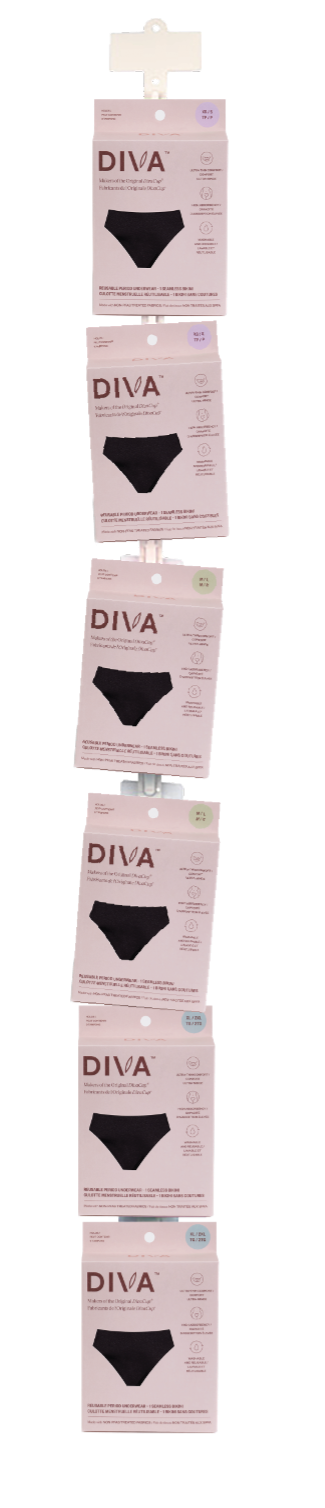 Diva International - Clip Strip Period Underwear (1) (1clstr 1)