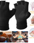 Arthritis Glove Compression Arthritis Gloves Breathable & Moisture Wicking Fabric Gloves for Men Women Relieve Arthritis Symptoms Raynauds Disease & C