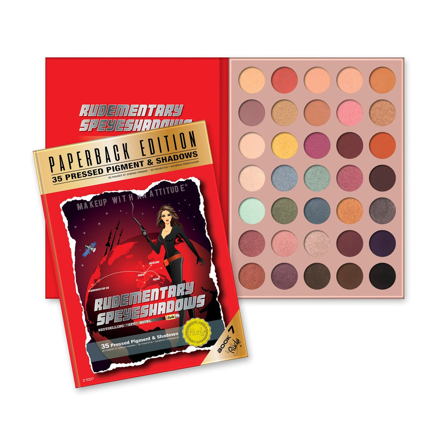 RUDE Rudementary Speyeshadows Palette - Paperback Edition - Free Shipping