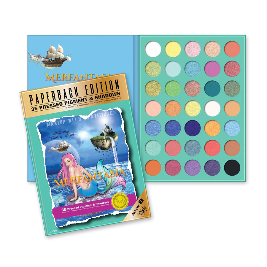 RUDE Merfantasia Palette - Paperback Edition - Free Shipping