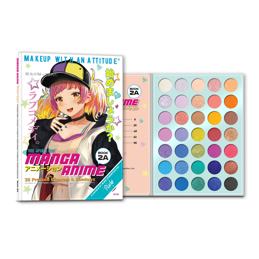 RUDE Manga Anime 35 Pressed Pigment & Shadows Book 2A - Free Shipping