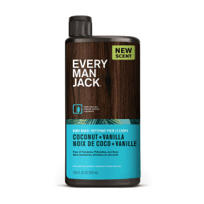 Every Man Jack - Body Wash Coconut & Vanilla (500ml 6)