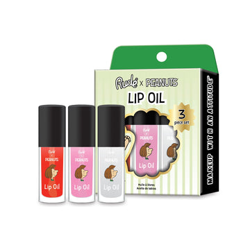 RUDE Peanuts Lip Oil - 3 Piece Set - Free Shipping