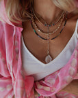 Women's Pink Bohemian Tie Dye Oversize Long Kimono Sleeve Shift Loose Kimonos Cardigan Blouses