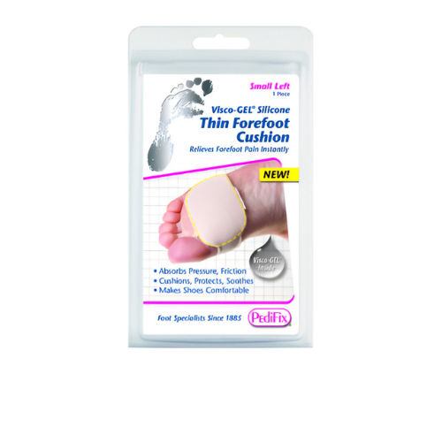 Visco-GEL Silicone Thin Forefoot Cushion – Pain Relief & Comfort