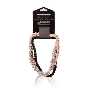 Giovanni Cosmetics - Satin Elastic Fashion Headband (3ct 24)