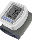 Digital Wrist Blood Pressure Monitor For Measuring Arterial Pressure