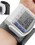 Digital Wrist Blood Pressure Monitor For Measuring Arterial Pressure