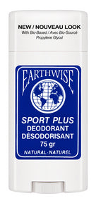 Earthwise/Eco-Wise Naturals - Sport Plus Deodorant Stick (75g 24)