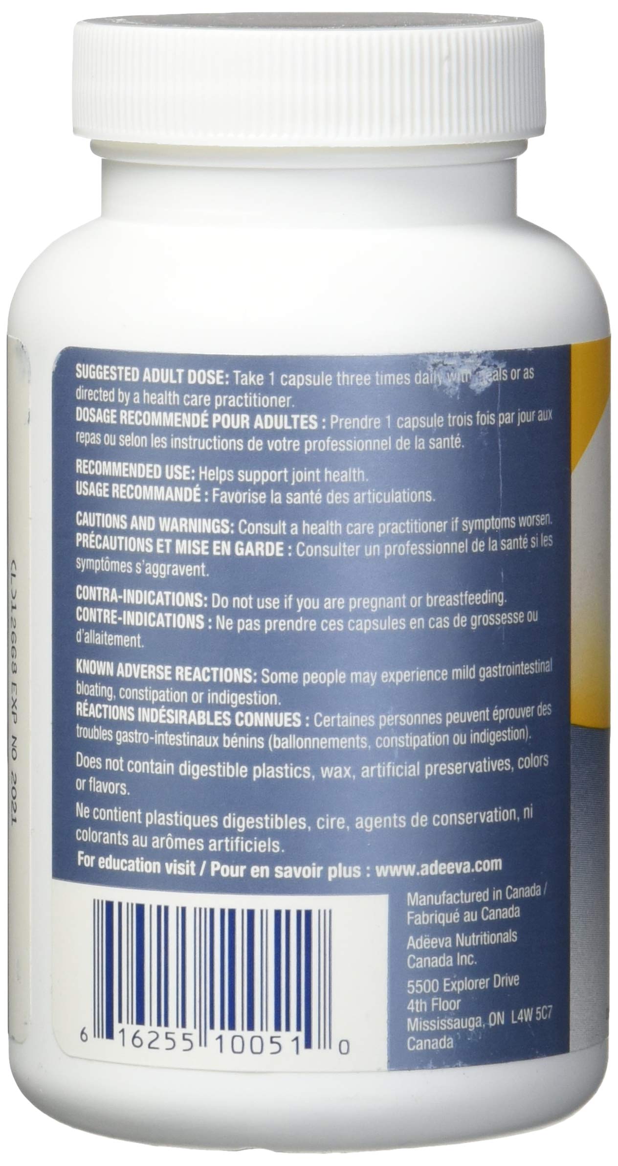 Adeeva - Glucosamine Joint Form, 90caps - Adeeva